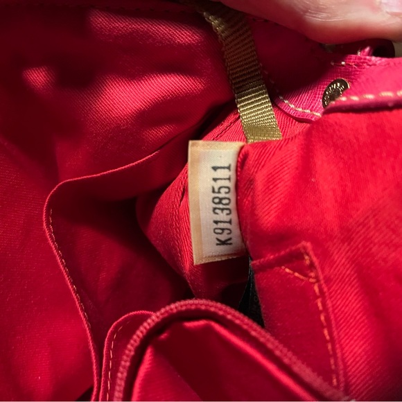 Dooney & Bourke Flower Varsity Ruby Satchel NWOT - Picture 9 of 9